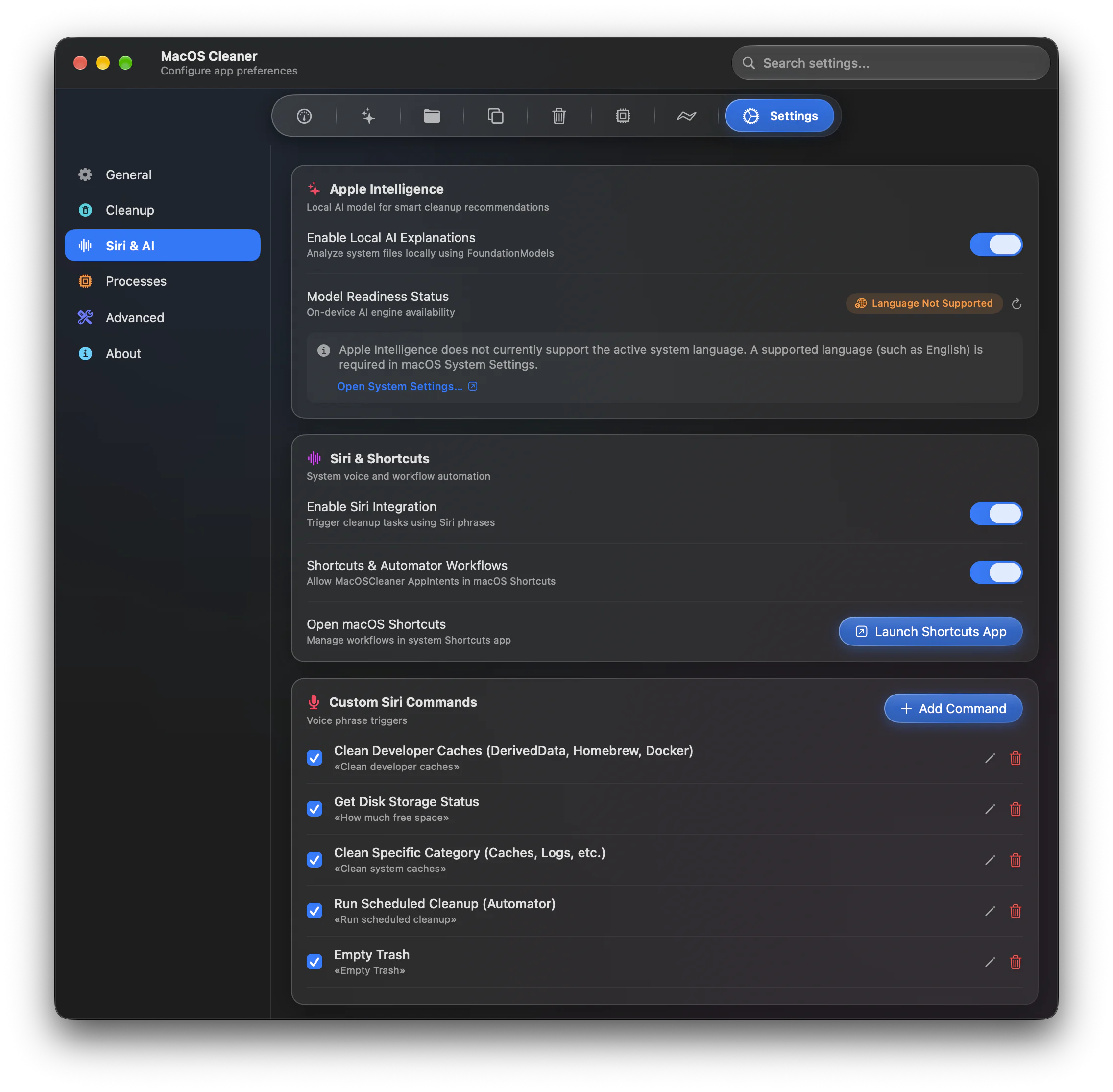 AI Settings