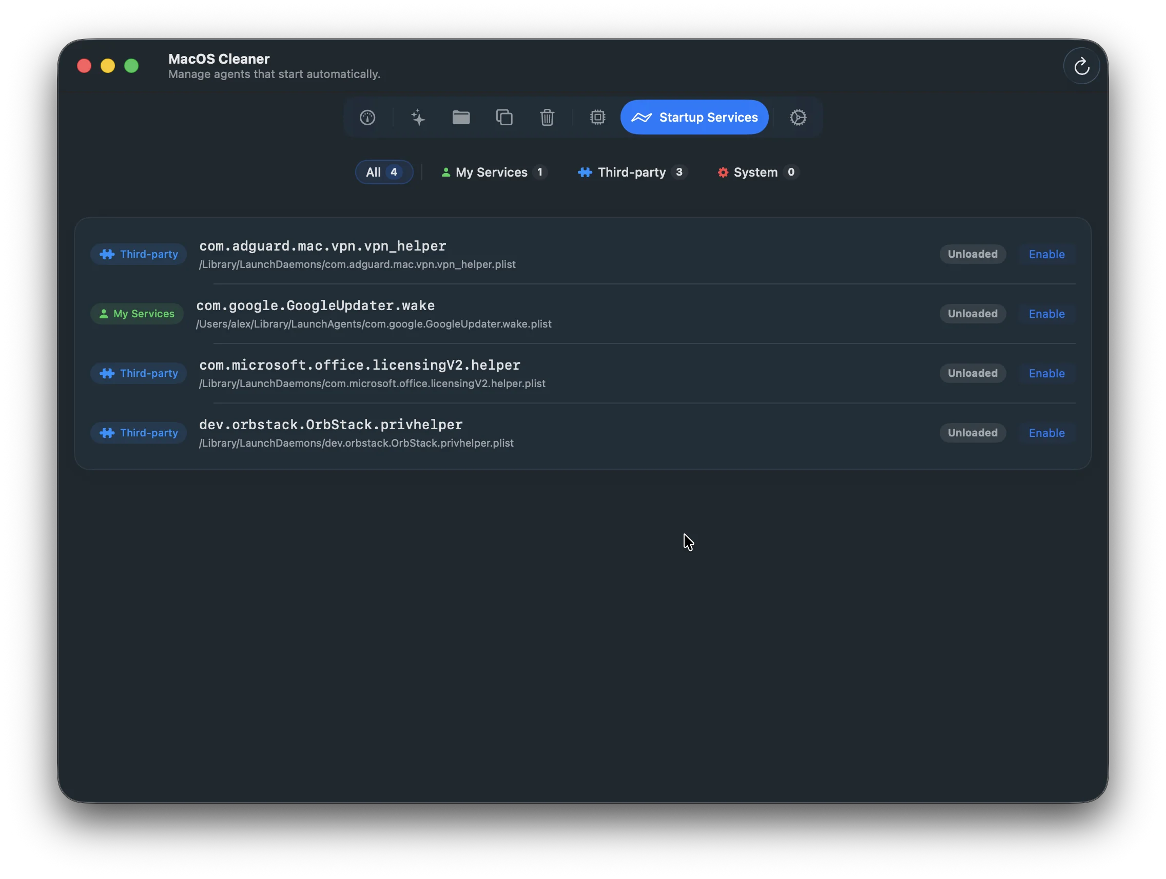 Startup Services